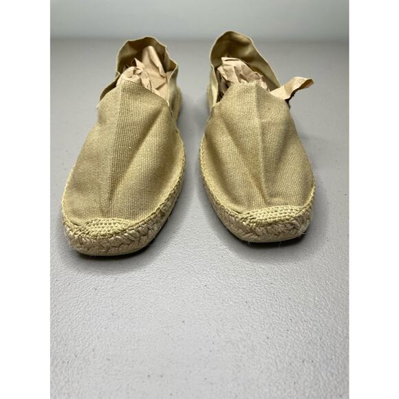 Tan Espadrille Flats - Picture 11 of 11